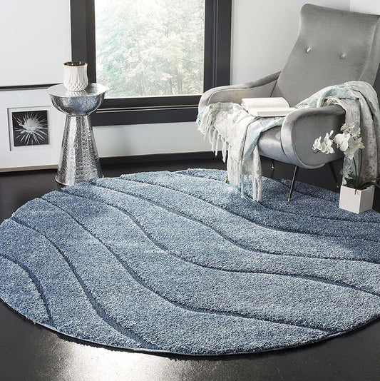 Twirla Round Shaggy Carpet