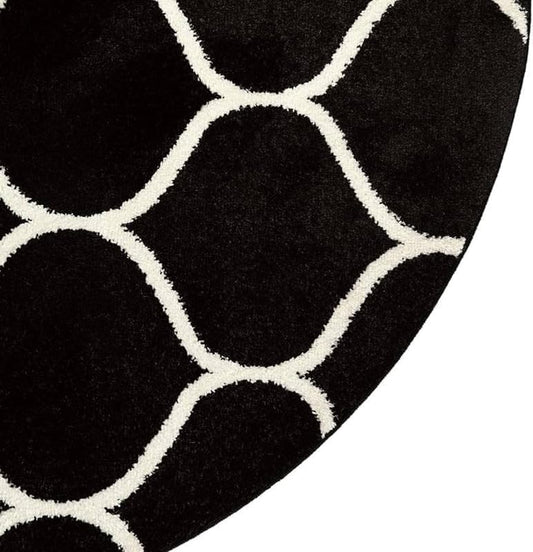 Flozzly Round Shaggy Carpet