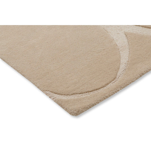 Trellis Tan Hand Tufted Carpet – view 2