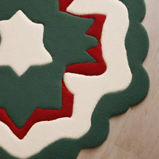 Aster Round Hand Tufted Carpet