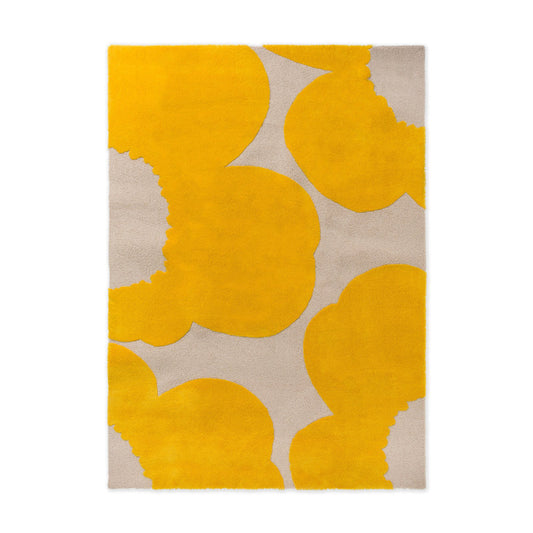 Marigold Yellow Taupe Hand Tufted Carpet – view 2