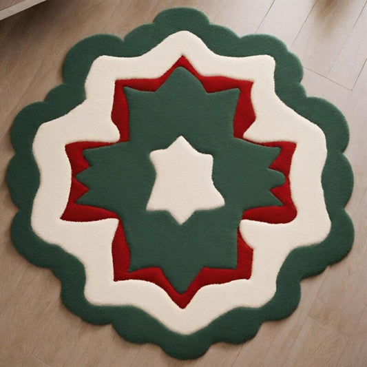 Aster Round Hand Tufted Carpet