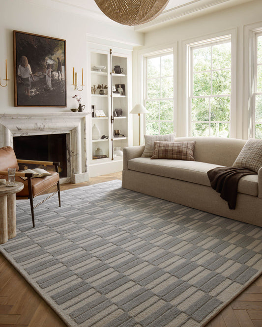 Ovrion Geometric Hand Tufted Carpet