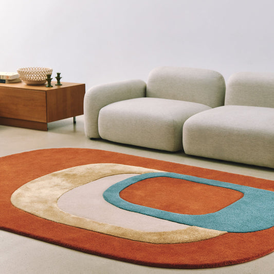 Adobe Arch Hand Tufted Rug – view 3
