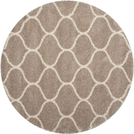 Moofa Round Shaggy Carpet