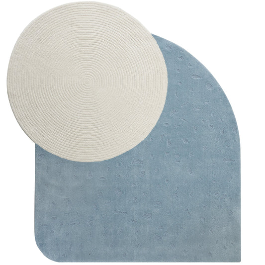 Luna Tide Hand Tufted Rug – full view