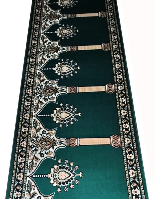 Ikhlas Green Janamaz Carpet For Masjid Prayer Matt
