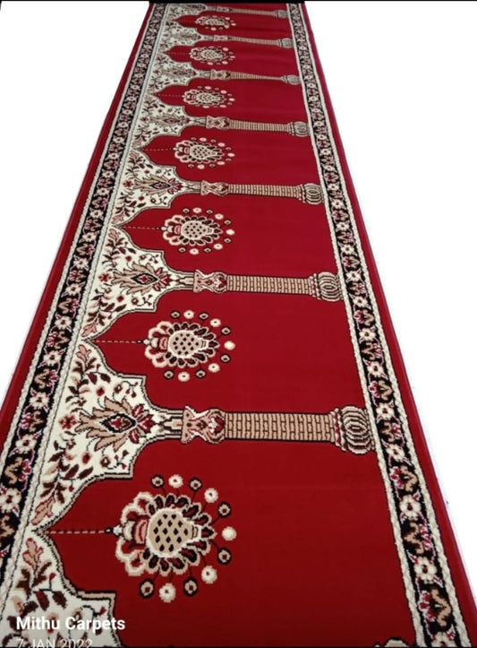 Marwa Red Janamaz Carpet For Masjid Prayer Matt
