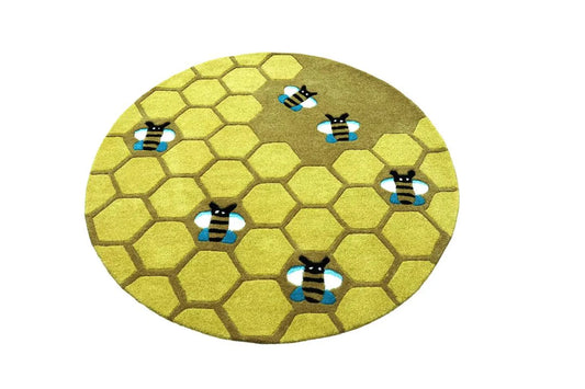 Akira Round Hand Tufted Carpet