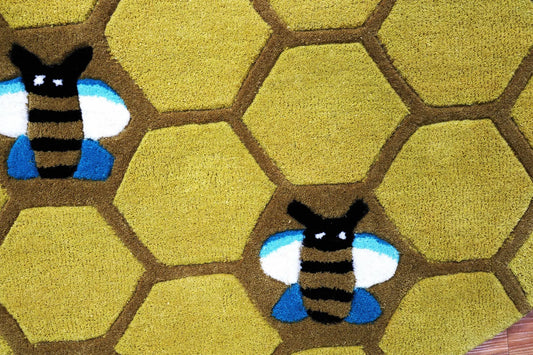 Akira Round Hand Tufted Carpet