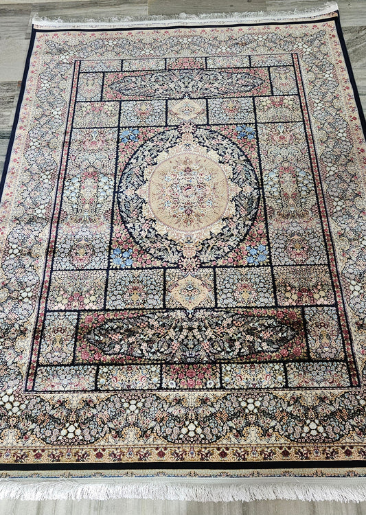Heriz Iranian Silk carpet