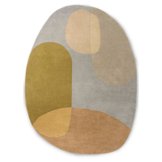Meridian Colourblock Hand Tufted Rug – full view