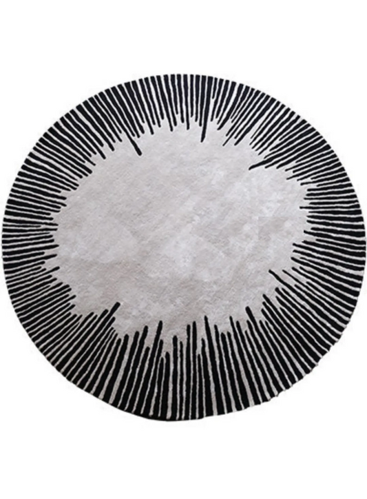 Aurora Round Hand Tufted Carpet