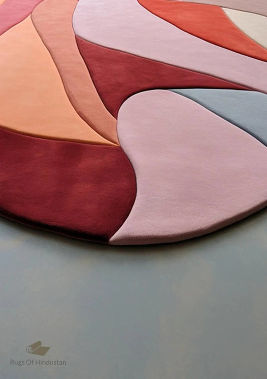 Canyon Round Hand Tufted Carpet