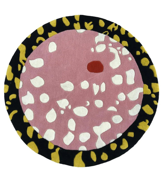 Pearl Round Hand Tufted Carpet