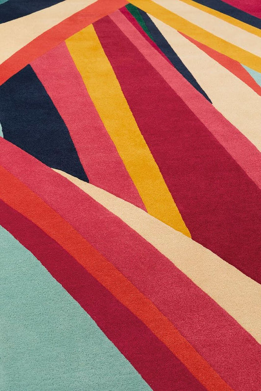 Carnival Multicolor Hand Tufted Carpet – view 2