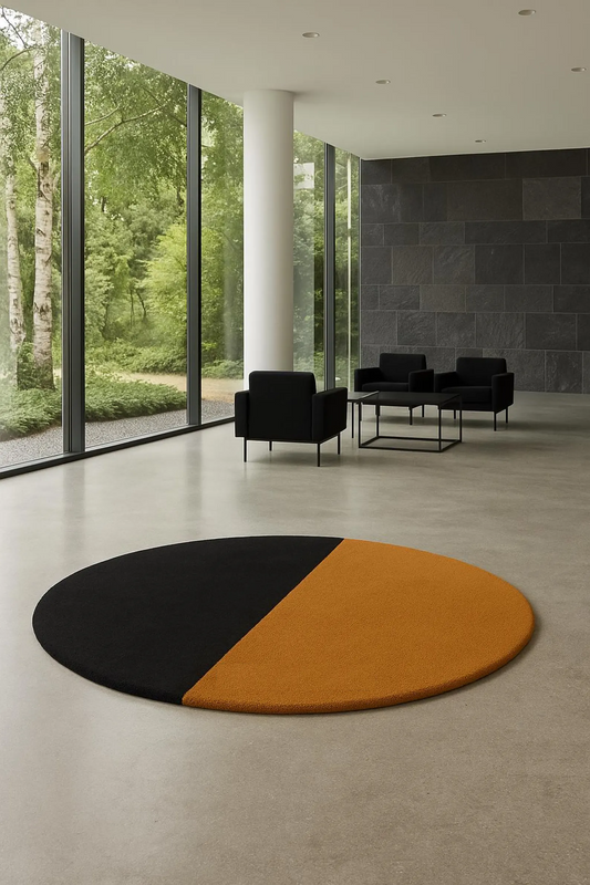 Blossom Round Hand Tufted Carpet