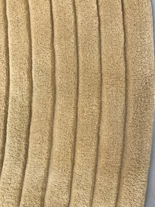 Ripple Tan Hand Tufted Carpet – view 2