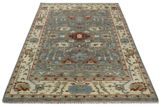 Mosaic Hand Knotted Rug