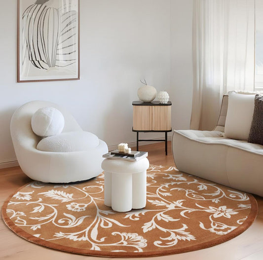 Mystique Round Hand Tufted Carpet