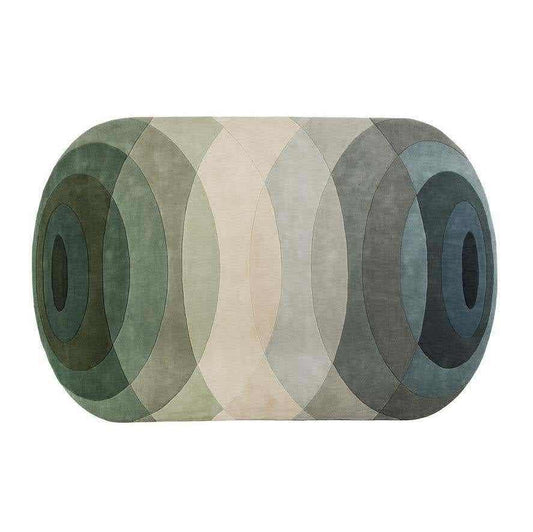 Travora Multicolor Irregular Hand Tufted Rug – alternate view