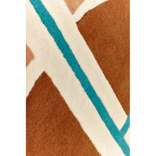 Cobblestone Terracotta Hand Tufted Carpet – view 2