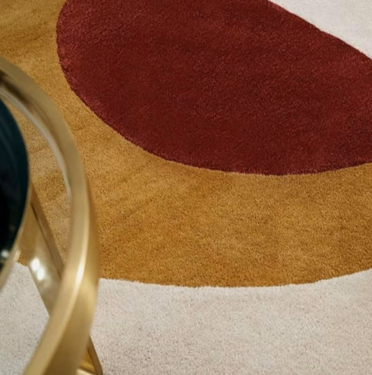 Solara Round Hand Tufted Carpet