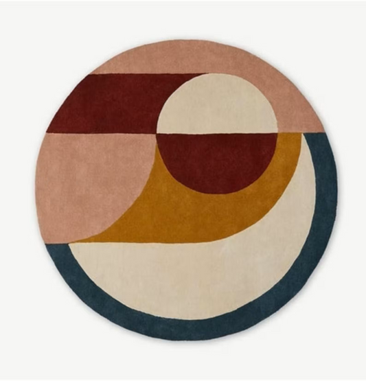 Solara Round Hand Tufted Carpet