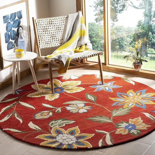 Willim Round Hand Tufted Carpet