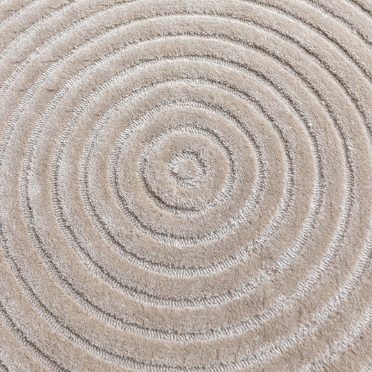 Stel Round Hand Tufted Carpet