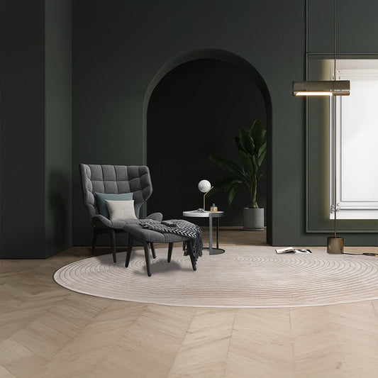 Stel Round Hand Tufted Carpet