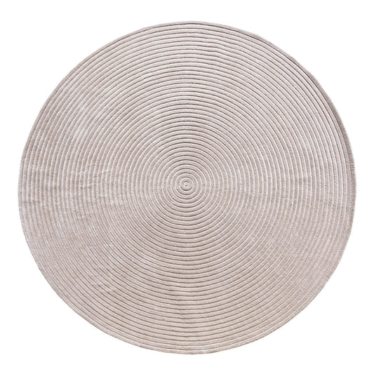 Stgenious Round Hand Tufted Carpet