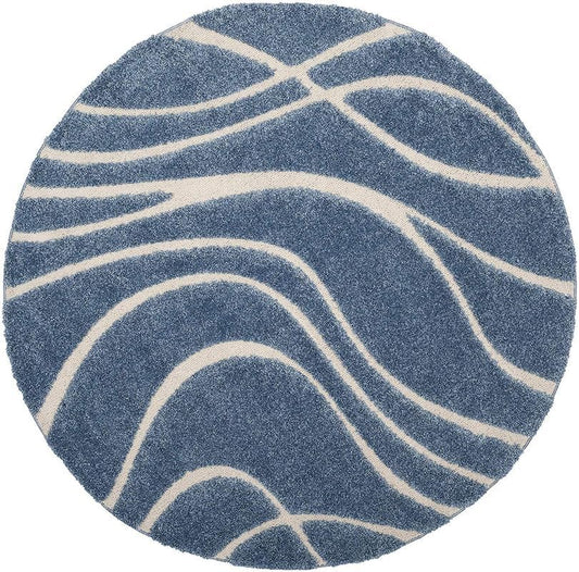 Snuggla Round Shaggy Carpet