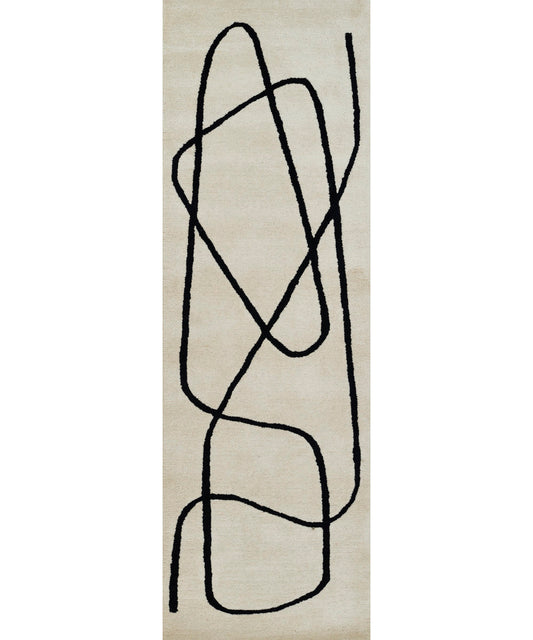 Thariel Hand Tufted Runner Carpet