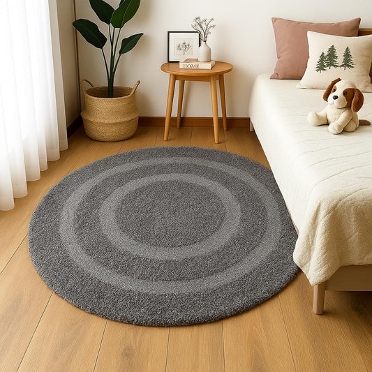 Hugga Round Shaggy Carpet