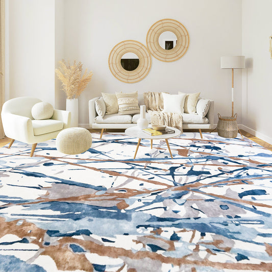 Elyndra Geometric Hand Tufted Carpet