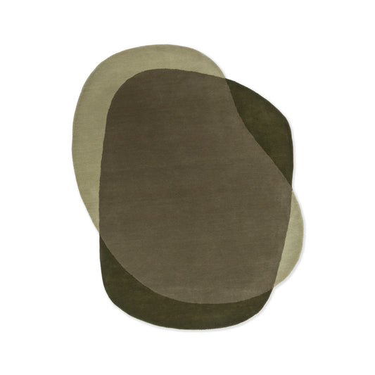 Moss Dune Hand Tufted Rug – full view