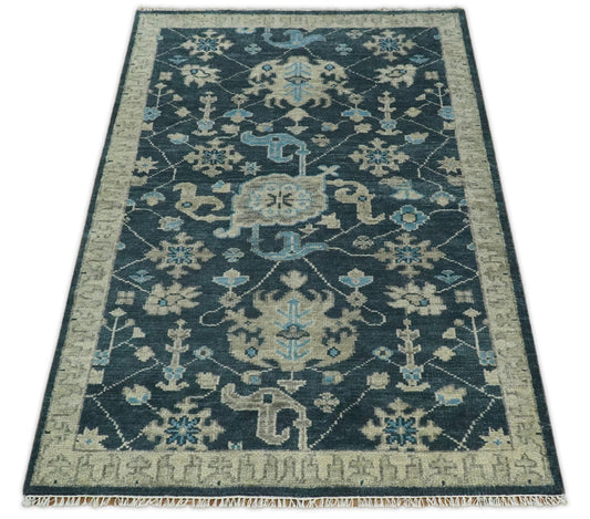 Coastal Hand Knotted Rug