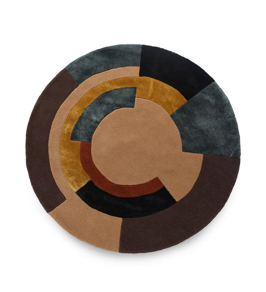 Ember Round Hand Tufted Carpet