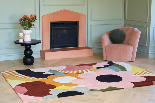 Draven Floral Hand Tufted Carpet