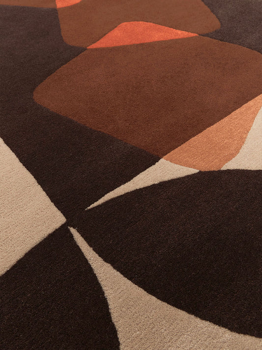 Veyra Geometric Hand Tufted Carpet
