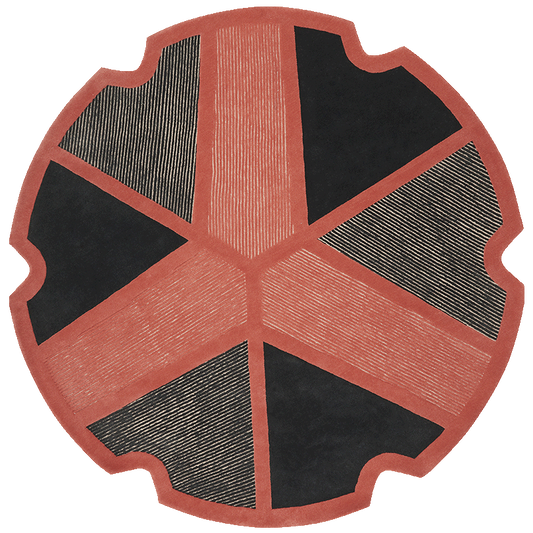 Radiance Round Hand Tufted Carpet