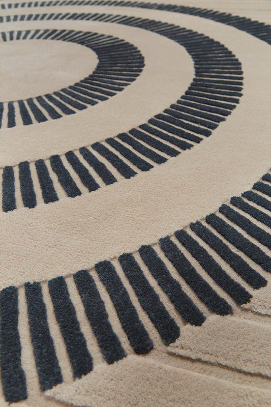 Whisper Round Hand Tufted Carpet