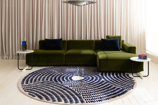 Terra Round Hand Tufted Carpet