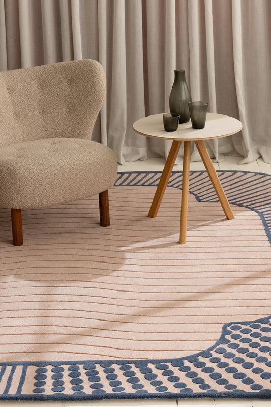 Lunaris Geometric Hand Tufted Carpet