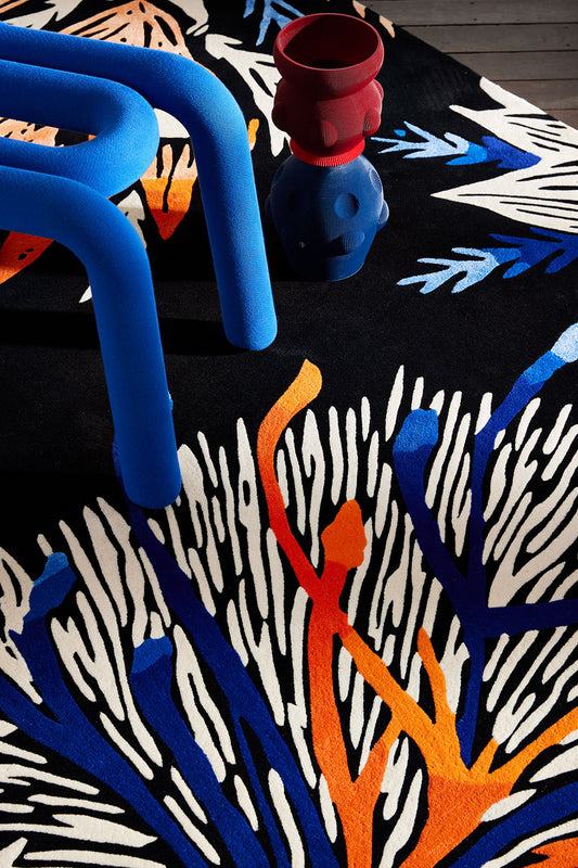 Emeris Floral Hand Tufted Carpet