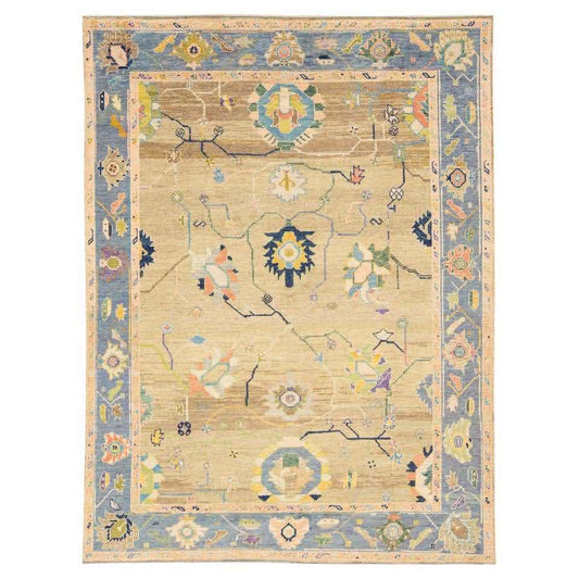 Stone Hand Knotted Rug