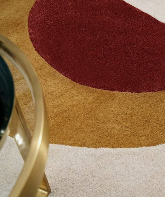 Serene Round Hand Tufted Carpet