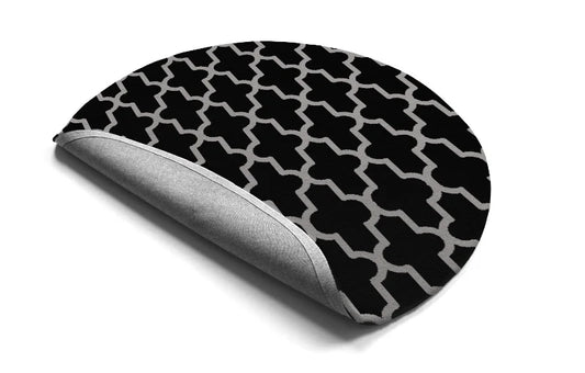 Cascade Round Hand Tufted Carpet