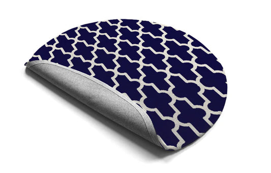 Lotus Round Hand Tufted Carpet